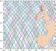 (a) (b) (c) Grid of sea surface height measurements by