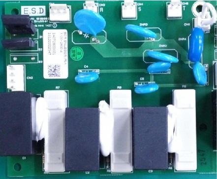 <MOV and AC EMI Capacitor Phase to Ground > < Example of 37~90kW-4 > <