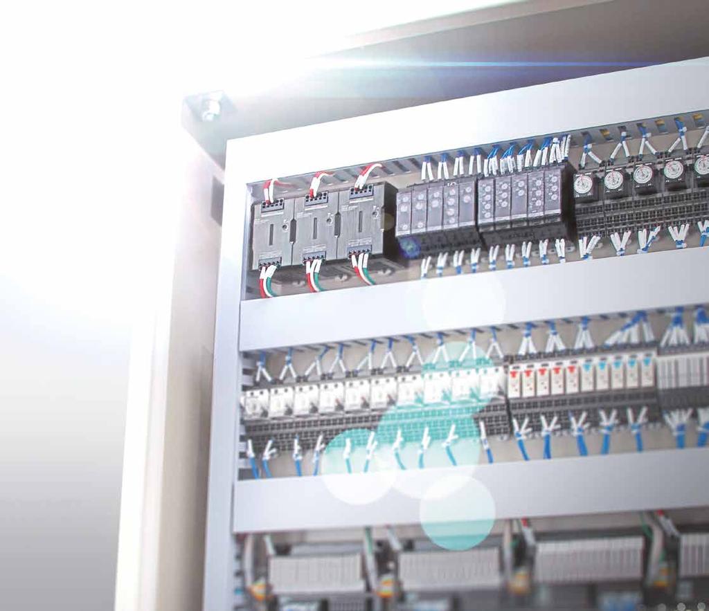 Efficient Panel Engineering New value for control panels People: Simple & Easy for panel building Easy wiring with Push-in Plus Technology, front-in and front-release wiring Process: Innovating