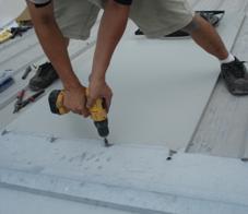 Apply Roofing Sealant as well on every overlap of the back flashing