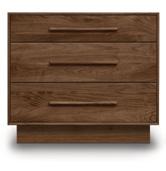 finish) with a variety of knob or pull options. 35 High Bed *Bed headboard panel is laminated with maple, cherry or walnut veneer.