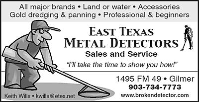 He has all the metal detecting accessories you need for both land and water hunting, gold dredging and panning.