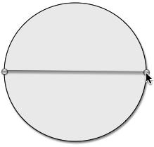 Now that you have drawn your circle, you will change its fill and line color. If you are using Microsoft Word, double-click on the circle to bring up the Format AutoShapes window.
