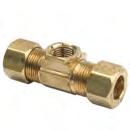 COMPRESSION 27 Compression Female Tee Adaptors ST1-SS4X D 026613140322 ½ FIP Captive Nut x ½ MIPS x 1/4 OD Tube Rough 5 1.