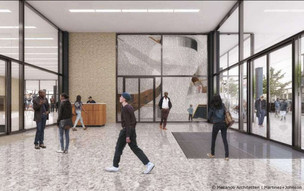 Request for Qualifications: MLK Library Vestibule Art Question 1. Do you have the dimensions of the glass that will contain the design?