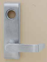 Popular applications and handling Single door applications Double door applications Single mortise lock device Single rim device Mortise lock and surface mounted or concealed vertical cable/rod
