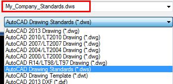 Creating a Standards File The first thing we need to do is setup a standards template or templates (you do not have to have all in one file).