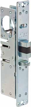 Mortise Locks - For Aluminum Stile Doors 45 Deadlatch - 45 Series Offers flexibility of traffic control for buildings that require free entrance during specific times and exit only at other times.