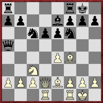12.a3 It is obvious that white hasn t gotten much of an advantage from the opening. For the moment her main problem is finding a viable plan in order to put some pressure on black s position.