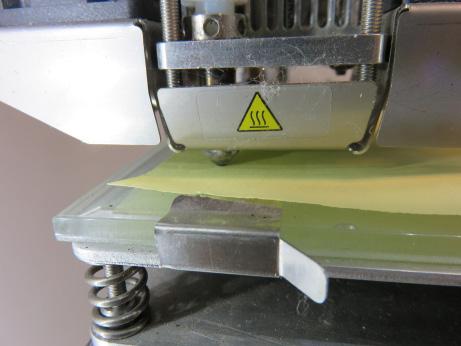 Ultimaker 2+: To begin leveling, select Maintenance than Build Plate on the printer then follow the prompts carefully.