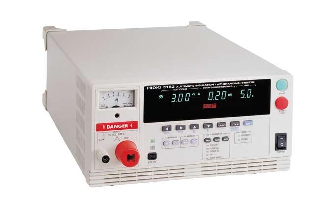 Settable Ramp Up/Down Test Voltage Timing Ramp Timer Functions Standards-Based Testing Comparator/Timer Includes built-in pass-fail comparator and timer functions for easy compliance testing to