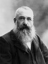 Claude Monet (1840-1926) French, Paris born ar+st and leader of the 19 th century impressionist art movement. He liked to painted outdoor scenes, trying to capture the changing effects of light.