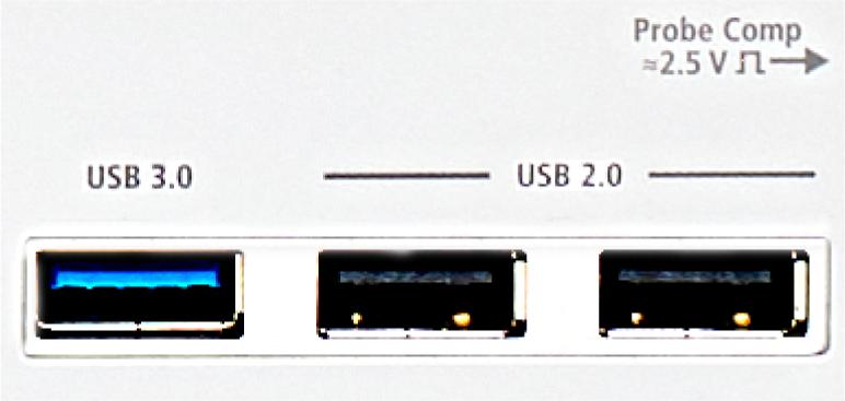 5 Series MSO Designed with your needs in mind Connectivity The 5 Series MSO contains a number of ports which you can use to connect the instrument to a network, directly to a PC, or to other test