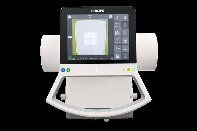 Eleva Tube Head DigitalDiagnost C90 comes with the innovative Eleva Tube Head, with easyto-learn touchscreen interface, for a fast workflow.