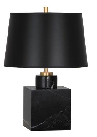 Black/ Black Black/ Black Black/ White Black/ White White/ Grey White/ Grey White/ White White/ White CANAAN PYRAMID TABLE LAMP Available in black Marquina marble with a black or