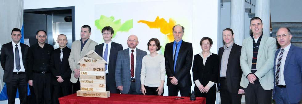 Coordinator: University of Primorska, Slovenia Advanced partner: Fraunhofer Institute for Wood Research