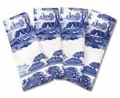 textiles napkins blue italian