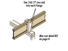 The above application is required when a load bearing wall is above. Use the above diagram from page 8 to fill in the blank for questions 47-51 47.