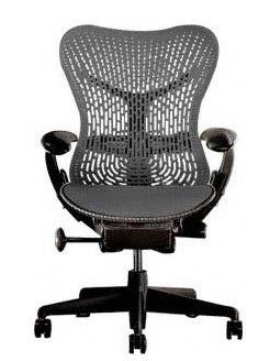 OFFICE CHAIRS Item: Herman Miller Task Chair Typical Location: All of CHH Offices/Cubicles Model Number: MR123AAM Finish Detail: AJ - Adjustable Lumbar Support G1 - Graphite / Base & Frame BB - 2-1/2