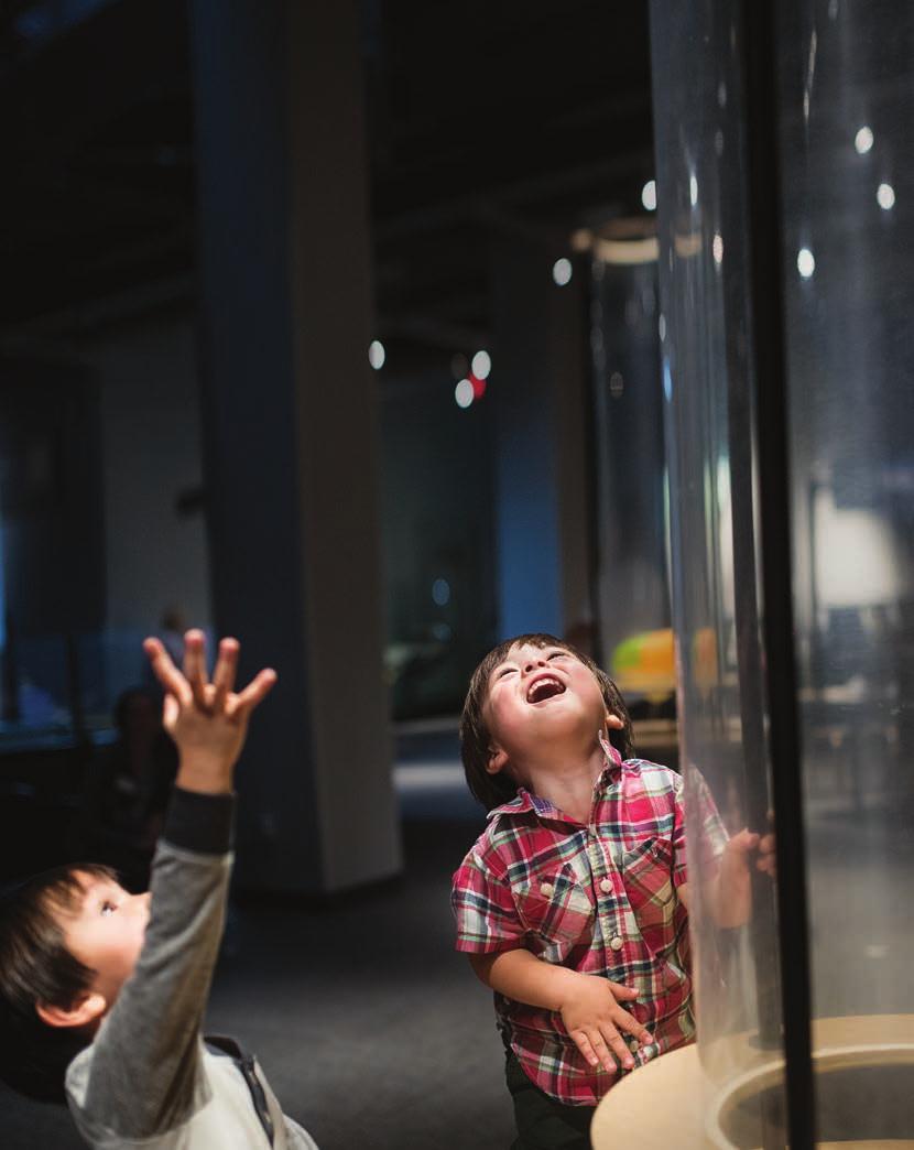 where birthday parties soar Birthdays at the Museum are one of a kind.