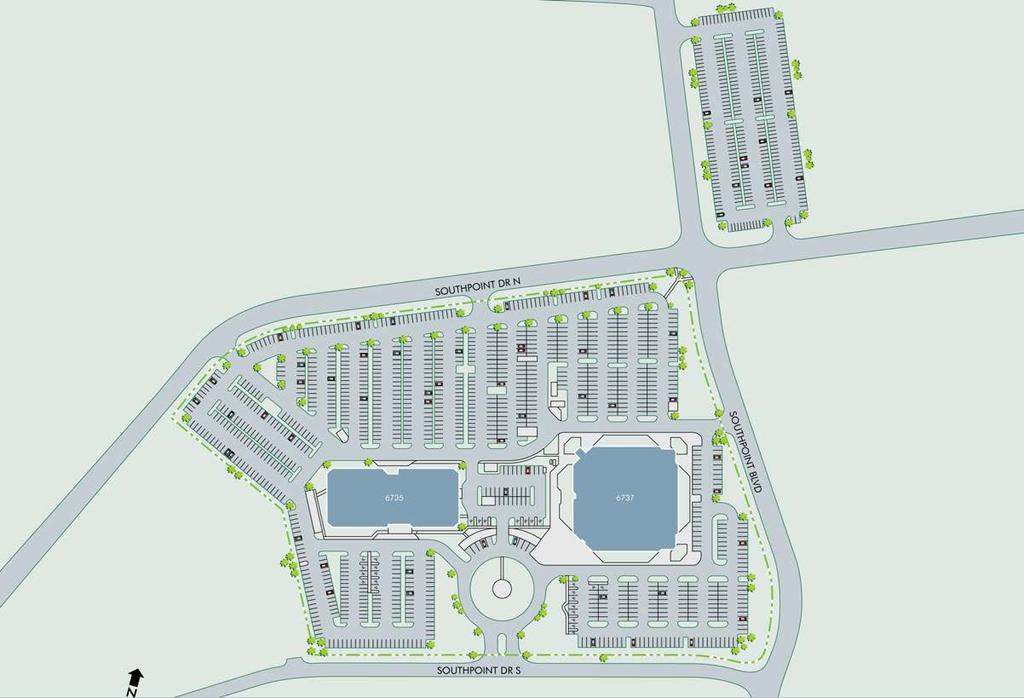 Site Plan Additional Parking Southpoint Drive N