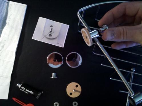 surface Step 3: Peel protective cover ring and carefully