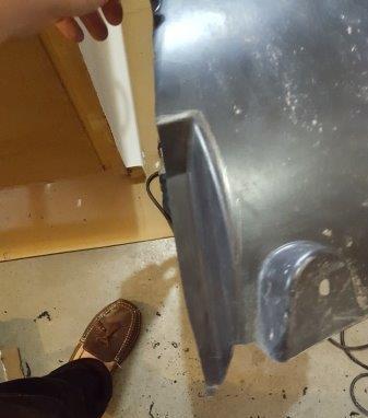 Using an angle grinder, dremmel, or sander