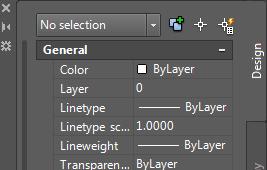 "No Selection" This error can appear in the Properties palette when objects have been selected.