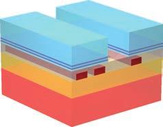 silicon-on-insulator (SOI) wafer, tend to dominate the thermal impedance of the actual fabricated devices.