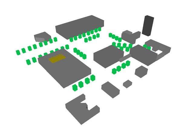 The statistics are then collected to generate an estimate of the overall network performance. A. Channel Model (a) 3D view (b) mbs deployments Fig. 2: University college campus mbs deployments II.