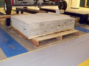 98 Figure 4.5 Experimental slab 2 with reinforcing steel at varying cover depths.