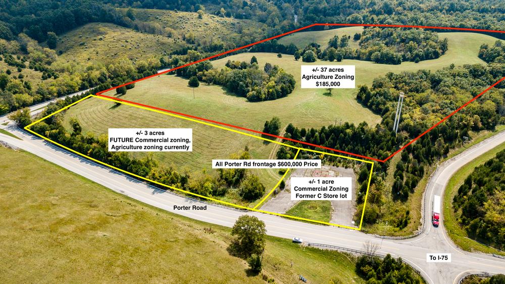 Property Summary OFFERING SUMMARY Sale Price: Lot Size: PROPERTY OVERVIEW $785,000 41 Acres Zoning: B & Agriculture Market: Georgetown SVN Stone Commercial Real Estate Lexington is proud to offer