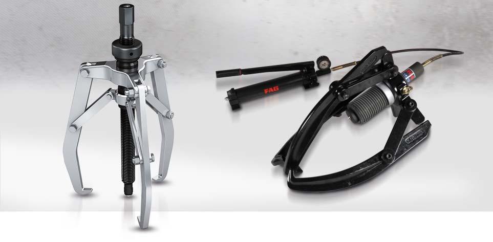 Tools for dismounting Two-arm extractors Two-arm separator extractors Three-arm extractors Hydraulic