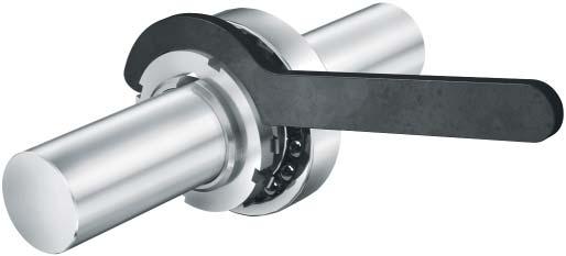When the inner ring is pushed on, it is expanded and the radial internal clearance of the bearing is reduced.