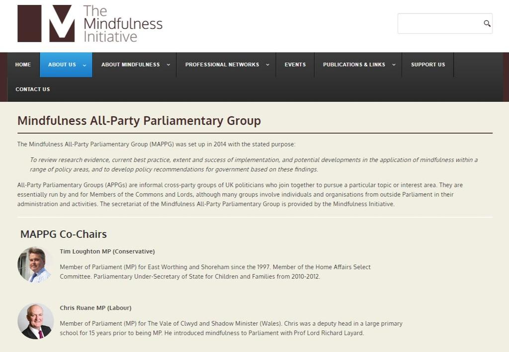 UK Mindful Nation The Parliament