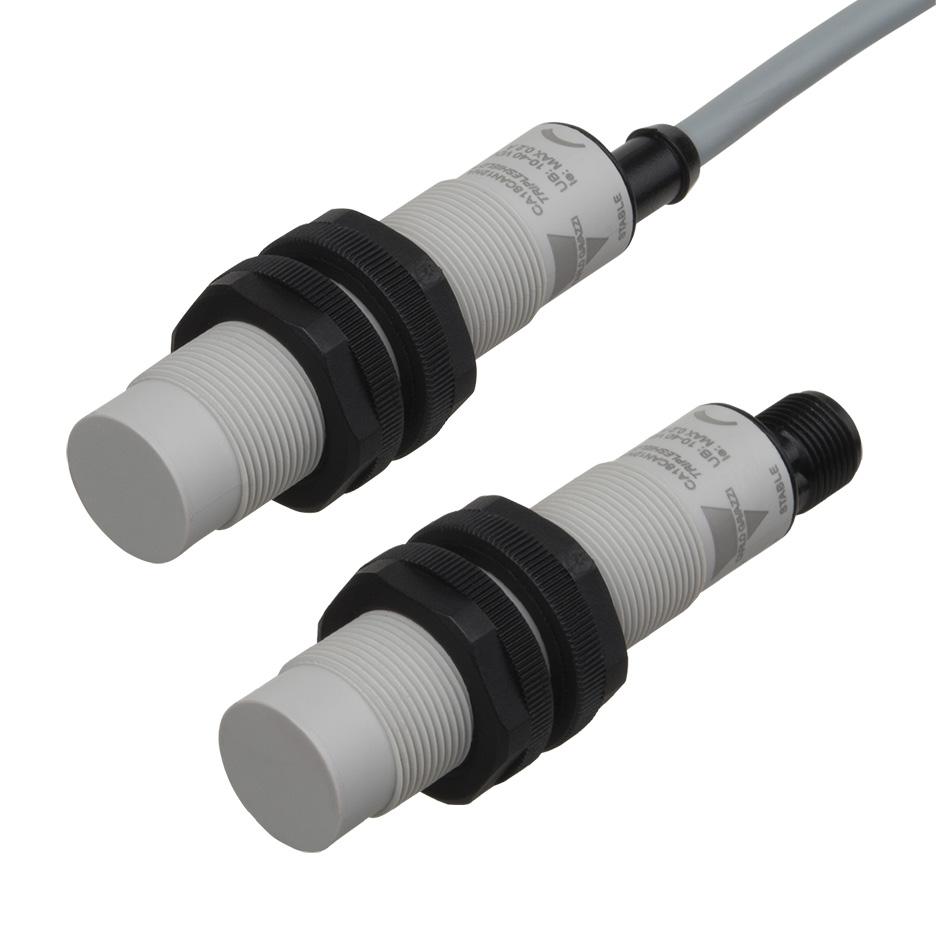 Capacitive Proximity Sensors with IO-Link communication Description The new generation of CA18CA IO sensors are a complete family of high performance capacitive sensors for detection of most solid or