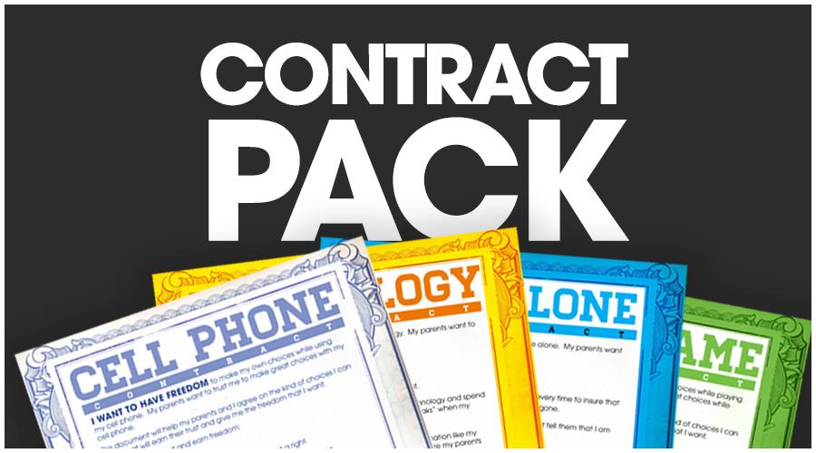 PARENT S GUIDE TO THE CONTRACT PACK So why did we create these contracts? We don t want you to try to manipulate your teenager s behavior with a document.