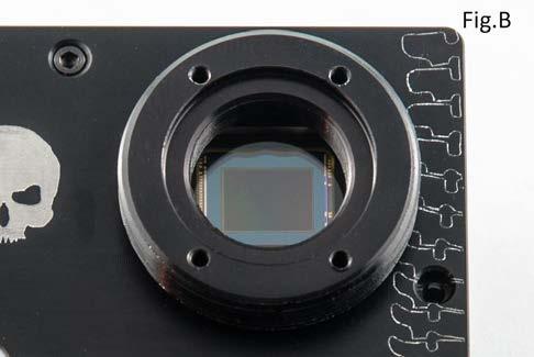 Cleaning the sensor after permanently installing the IR-Cut will mean having to partially disassemble your camera.