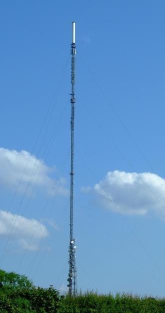 Illuminator of opportunity Illuminator was Sutton Coldfield transmitting station, UK. Mast has height of 270.5 m.