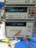 Then, the reference voltage of 10V was reduced by 10% (=9V). A digital input of 255 had an analog output of 9V, and input of digital 0 had an analog output of 0.051V.