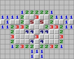 to Minesweeper reduction in