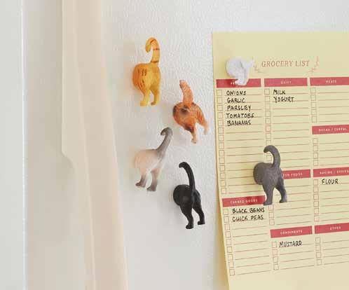 for all members of the family Not just for decoration, these magnets are also