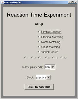Simple Reaction Time Simplest embodiment of human performance Time taken to respond to stimulus; e.g.