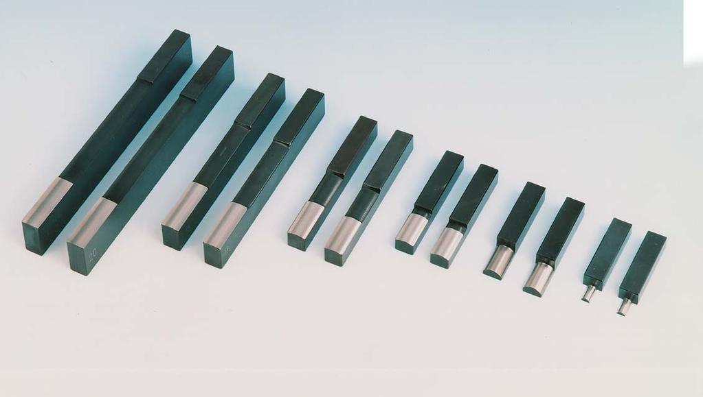 The clamping slide and gauge block combination are both secured by the same thumb screw, located on the clamping slide.