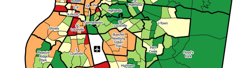 Appendix E Health (Uninsured, Life Expectancy) E1 Map of Uninsured Explanation: The map uses a