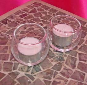 5cmWx15cmH $8 W8 Taper dinner candle 25cmH $2 W9 Floating candle