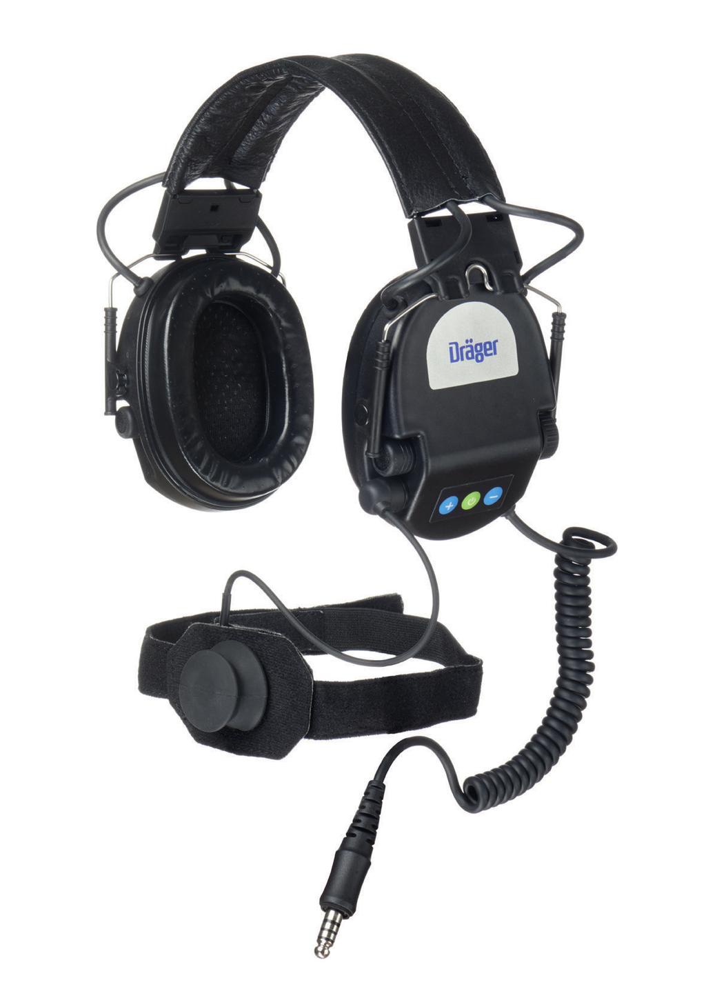 Dräger ANP-COM Communication unit Dräger ANP-COM is an integrated communication unit with active hearing protection It protects against loud, distracting background noises, while also allowing direct