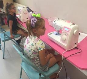 KIDS Sewing Machine Drivers Licence Stitch Club Monday 4.