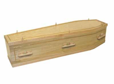 bamboo coffin which is tasteful and naturally beautiful.