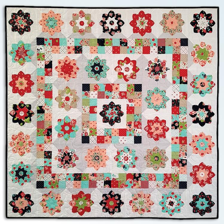Learn all the basic patchwork blocks, starting with a four patch to gain your confidence.